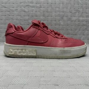 Nike Air Force 1 Fontanka Shoes Womens Size 10‎ Pink Leather Sneakers DA7024-601